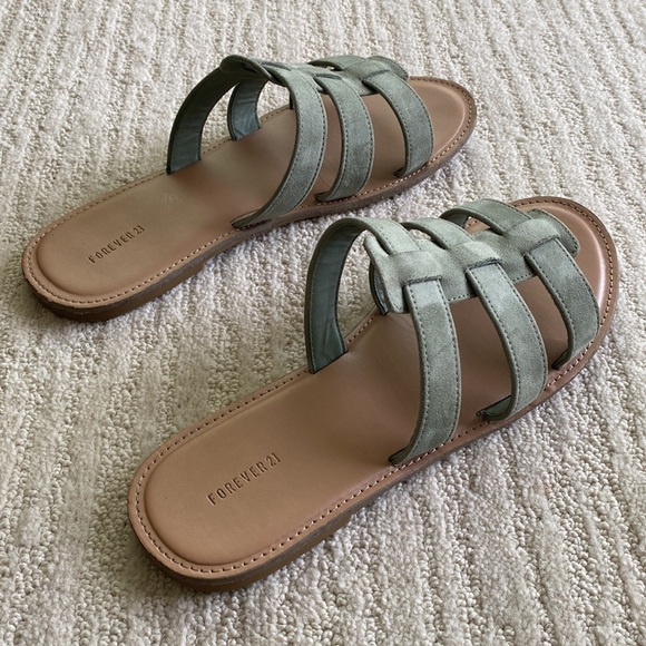 Forever 21 Caged Open Toe Sandals - Picture 4 of 11